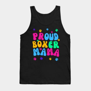 Proud Boxer Mama Tank Top